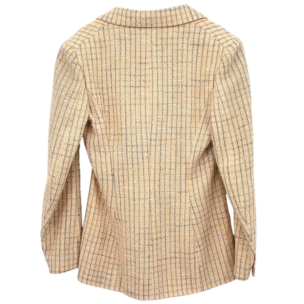 Chanel 1998SS Tweed Check Jacket #36
