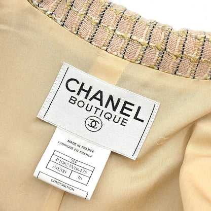 Chanel 1998SS Tweed Check Jacket #36