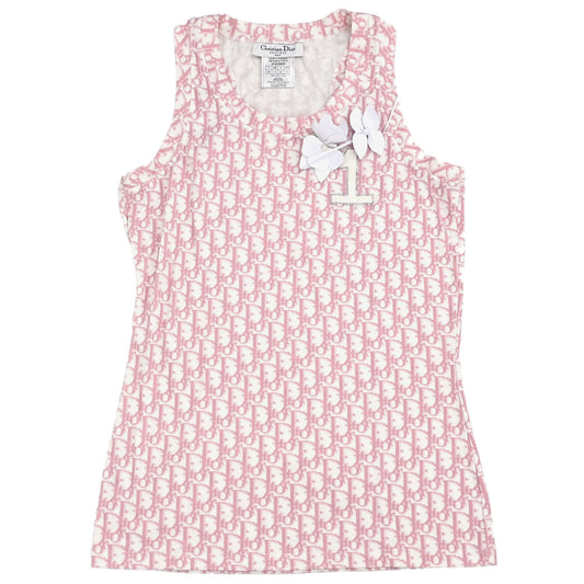 Christian 2004 Dior Tank Top Trotter Pink #42