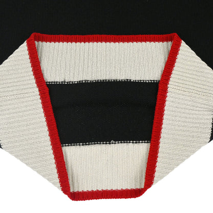 Chanel 1996 Sweater Knit Top Black #44