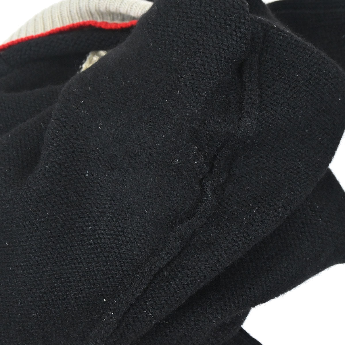 Chanel 1996 Sweater Knit Top Black #44