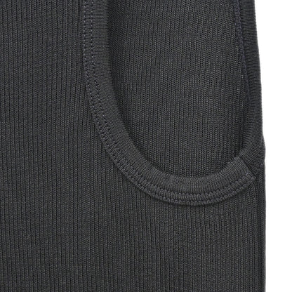 Chanel 1993 Sleeveless Tank Top Black #38