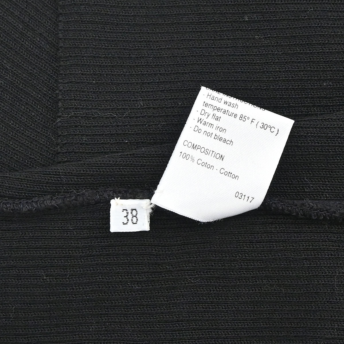 Chanel 1993 Sleeveless Tank Top Black #38