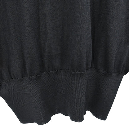 Hermes Long Sleeve Twillaine Cardigan Black #38