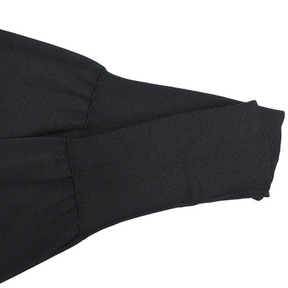 Hermes Long Sleeve Twillaine Cardigan Black #38