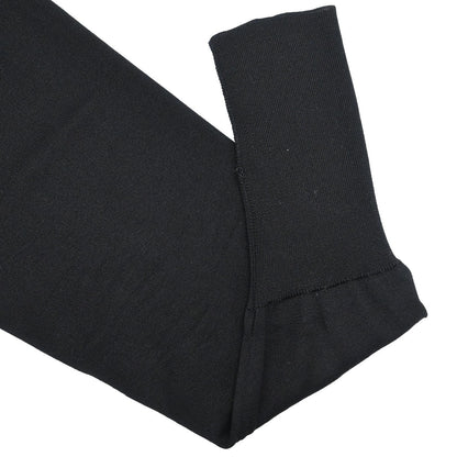 Hermes Long Sleeve Twillaine Cardigan Black #38