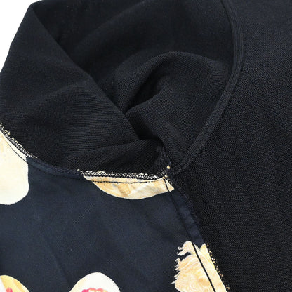 Hermes Long Sleeve Twillaine Cardigan Black #38