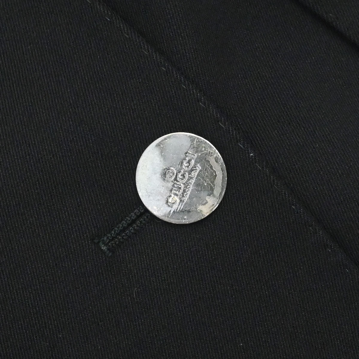 Gucci 1998 Double Breasted Jacket Black #40