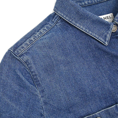 Chanel 2006 Denim Jacket Blue #40