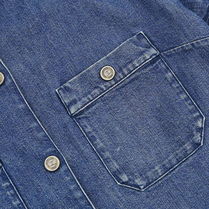 Chanel 2006 Denim Jacket Blue #40