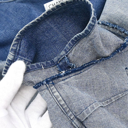 Chanel 2006 Denim Jacket Blue #40