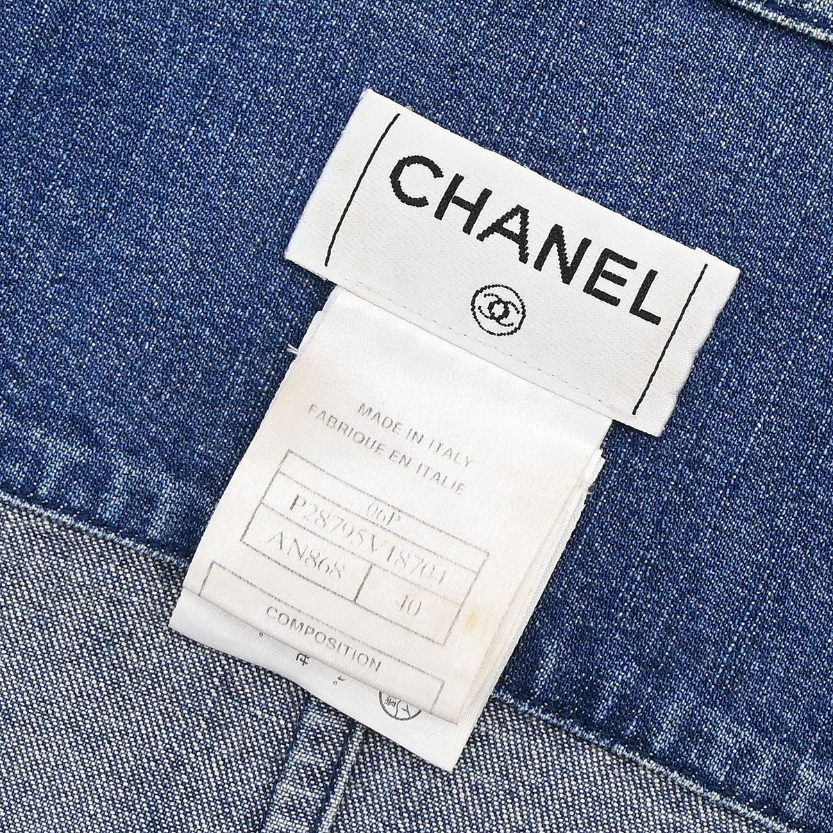 Chanel 2006 Denim Jacket Blue #40