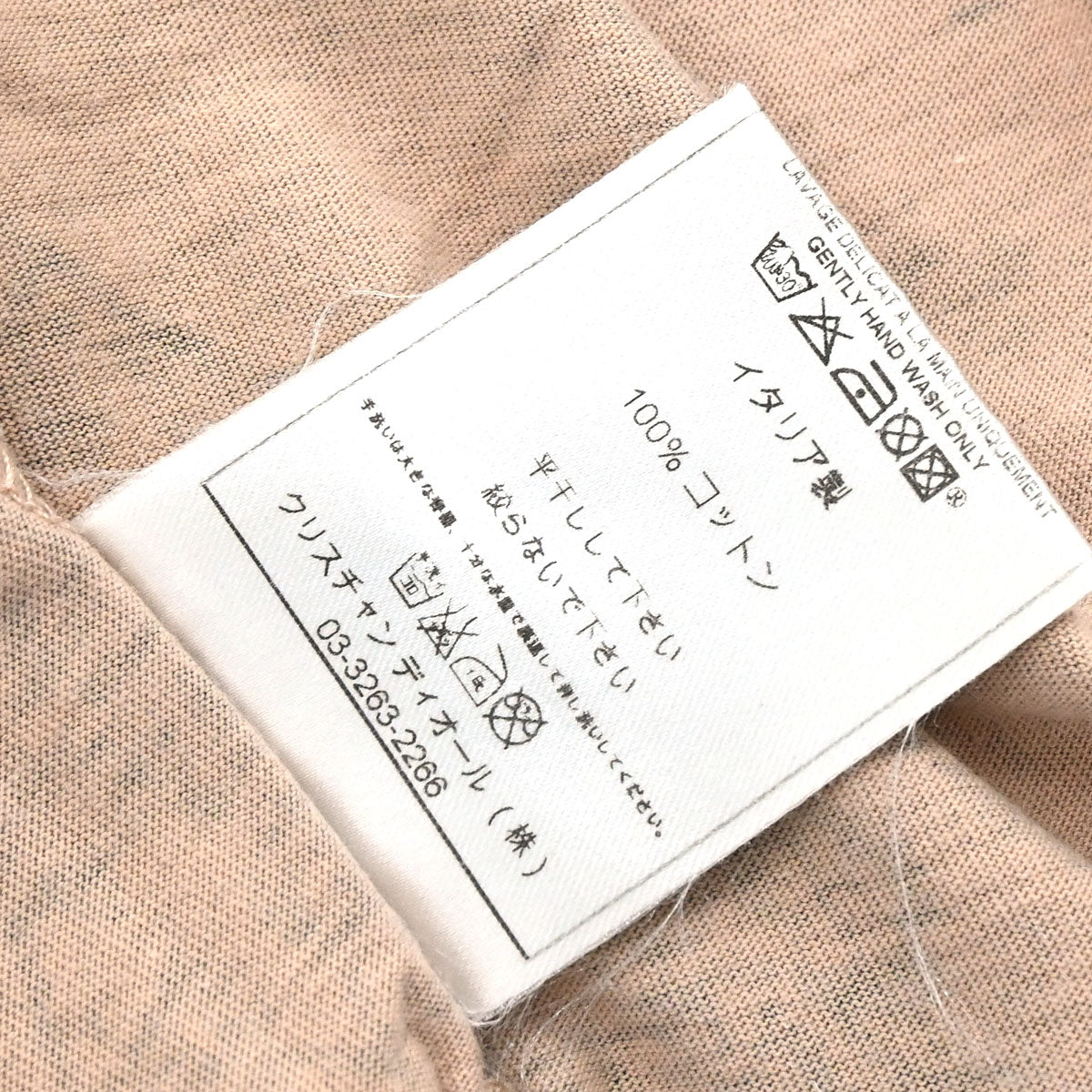 Christian Dior 2006 T-shirt Top Print Pink #40