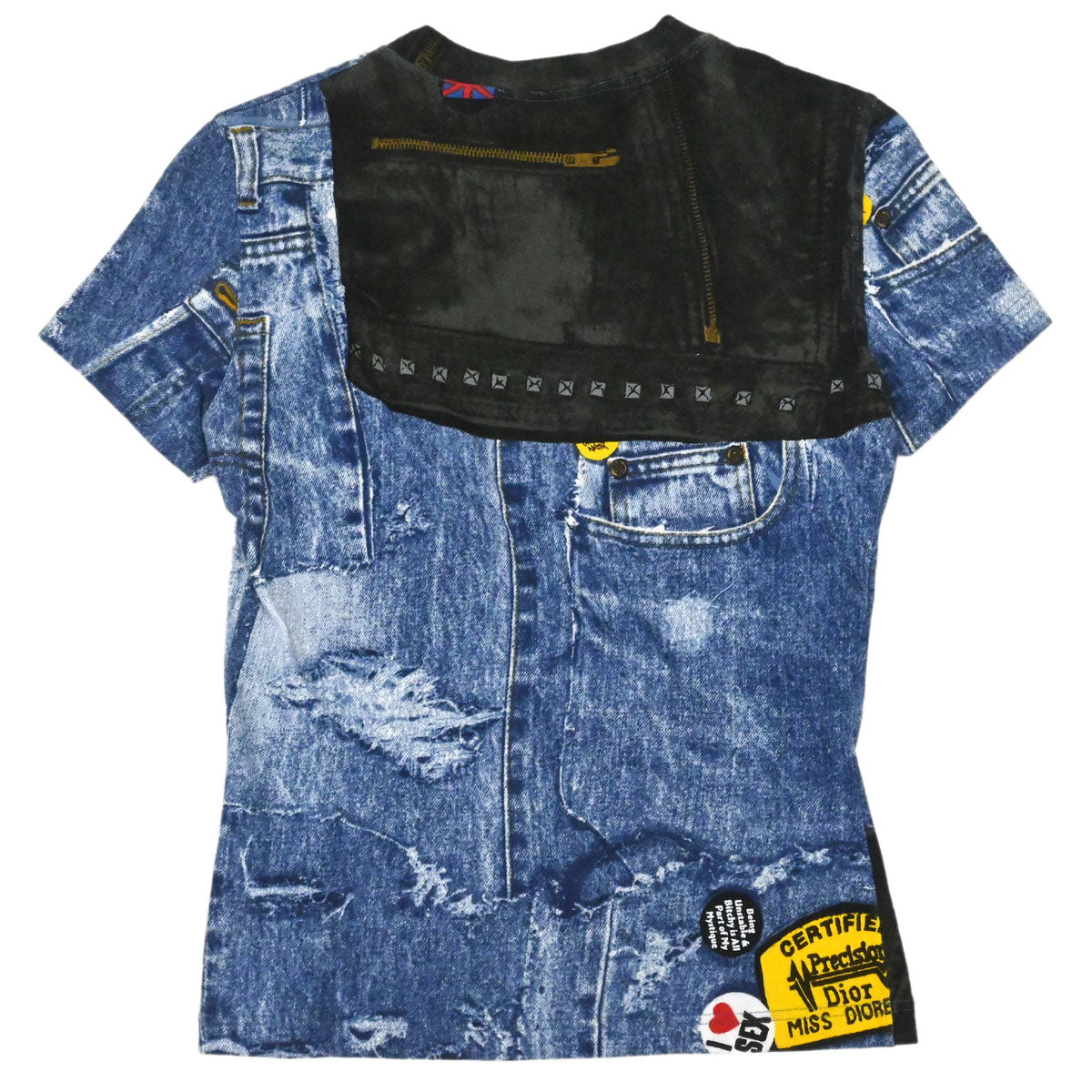 Christian Dior 2001AW Miss Diorella Denim Print T-shirt #38