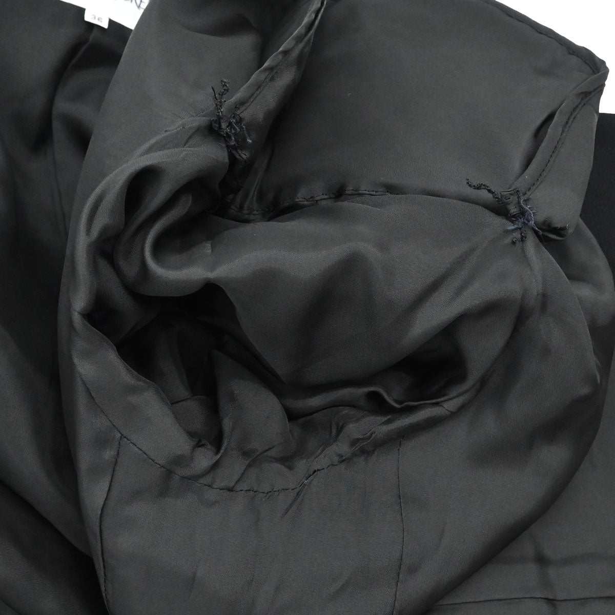 Yves Saint Laurent Collarless Jacket Black #36