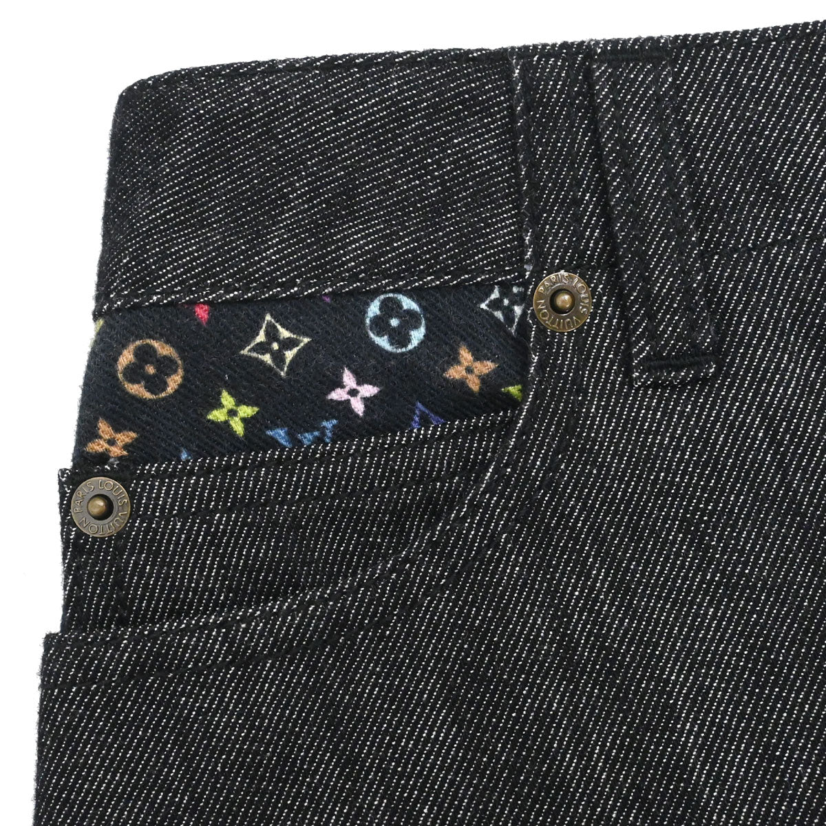 Louis Vuitton 2009 Denim Skirt Gray #34