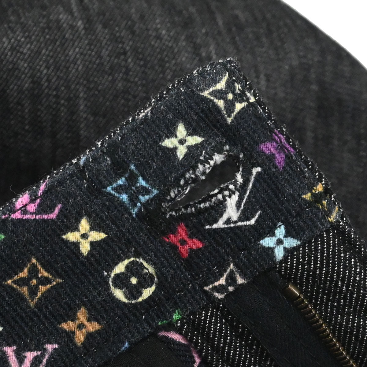 Louis Vuitton 2009 Denim Skirt Gray #34