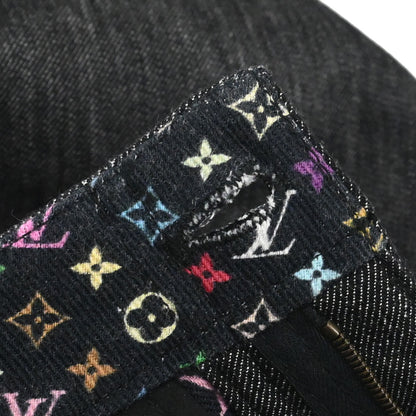 Louis Vuitton 2009 Denim Skirt Gray #34