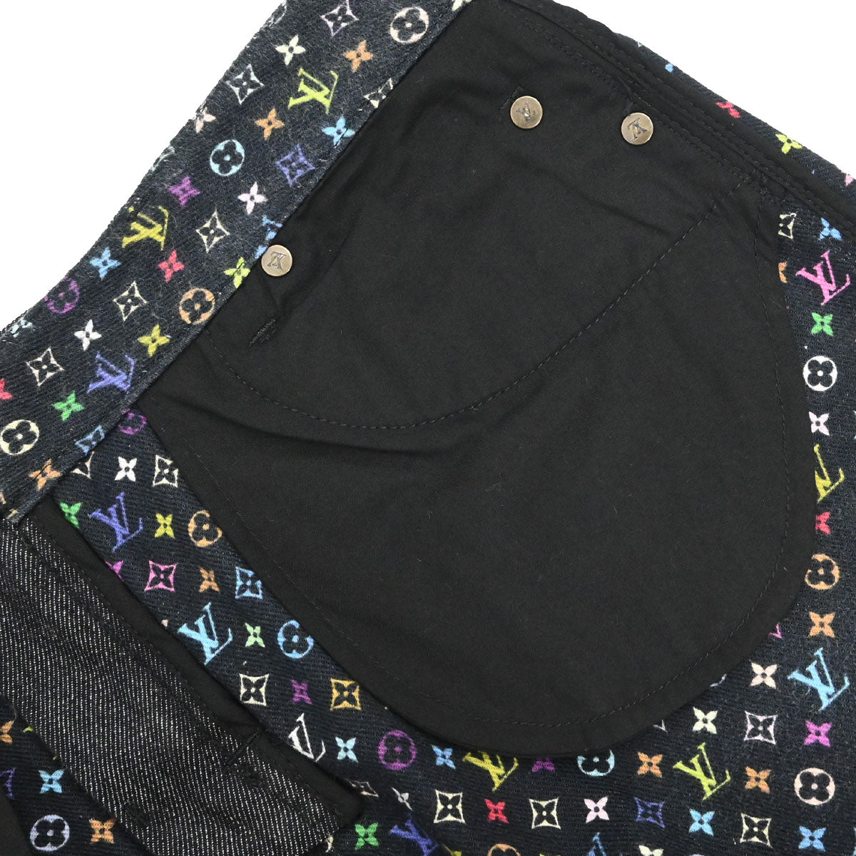 Louis Vuitton 2009 Denim Skirt Gray #34