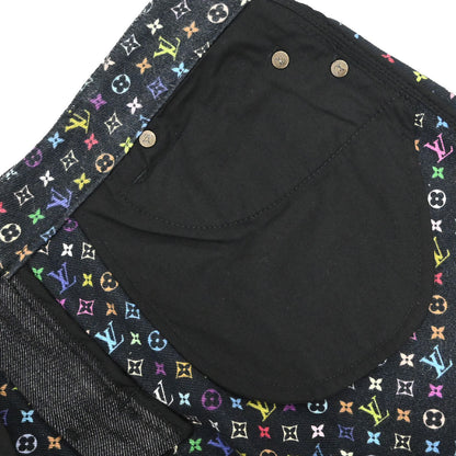 Louis Vuitton 2009 Denim Skirt Gray #34