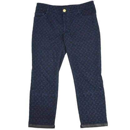 Louis Vuitton 2011 Monogram Long Pants Navy #40