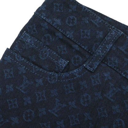Louis Vuitton 2011 Monogram Long Pants Navy #40