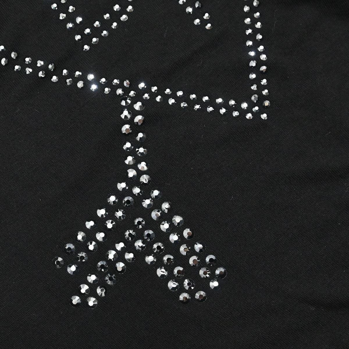 Christian Dior 2004 Sleeveless Tank Top Heart And Arrow Black #36