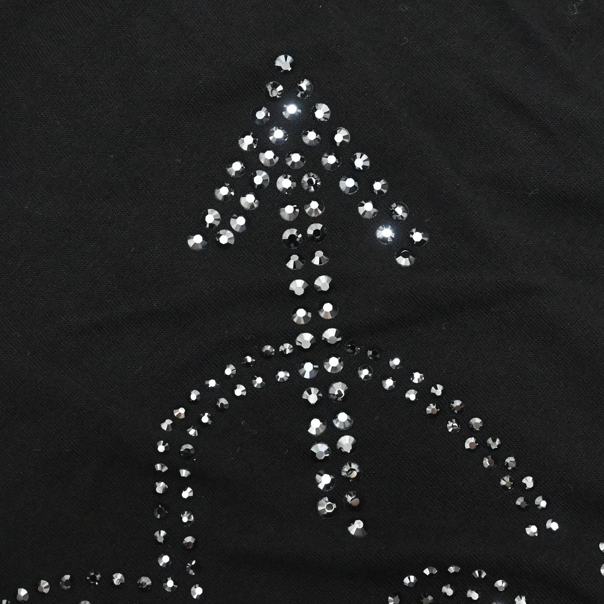 Christian Dior 2004 Sleeveless Tank Top Heart And Arrow Black #36