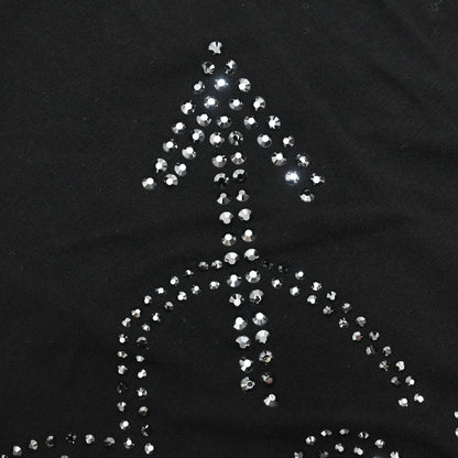 Christian Dior 2004 Sleeveless Tank Top Heart And Arrow Black #36