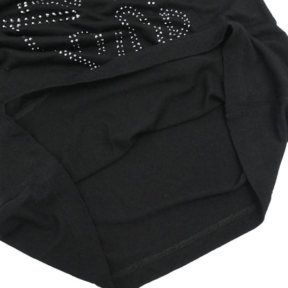 Christian Dior 2004 Sleeveless Tank Top Heart And Arrow Black #36