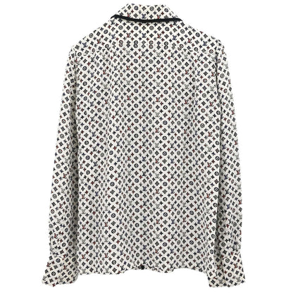 Louis Vuitton Shirt Blouse Top White #34