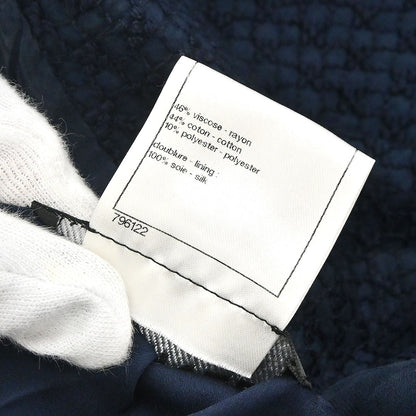Chanel 2010 Short Sleeve Dress Navy #42