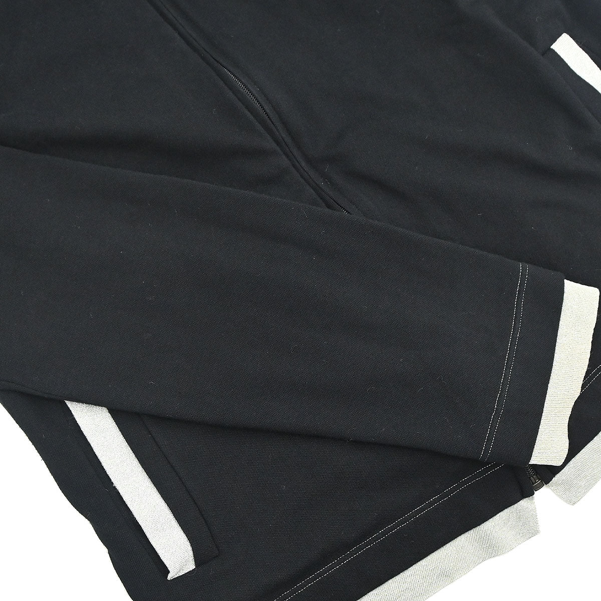 Chanel 2006 Sport Line Zip Up Hooded Jacket Black #36