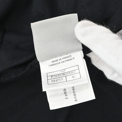 Chanel 2006 Sport Line Zip Up Hooded Jacket Black #36