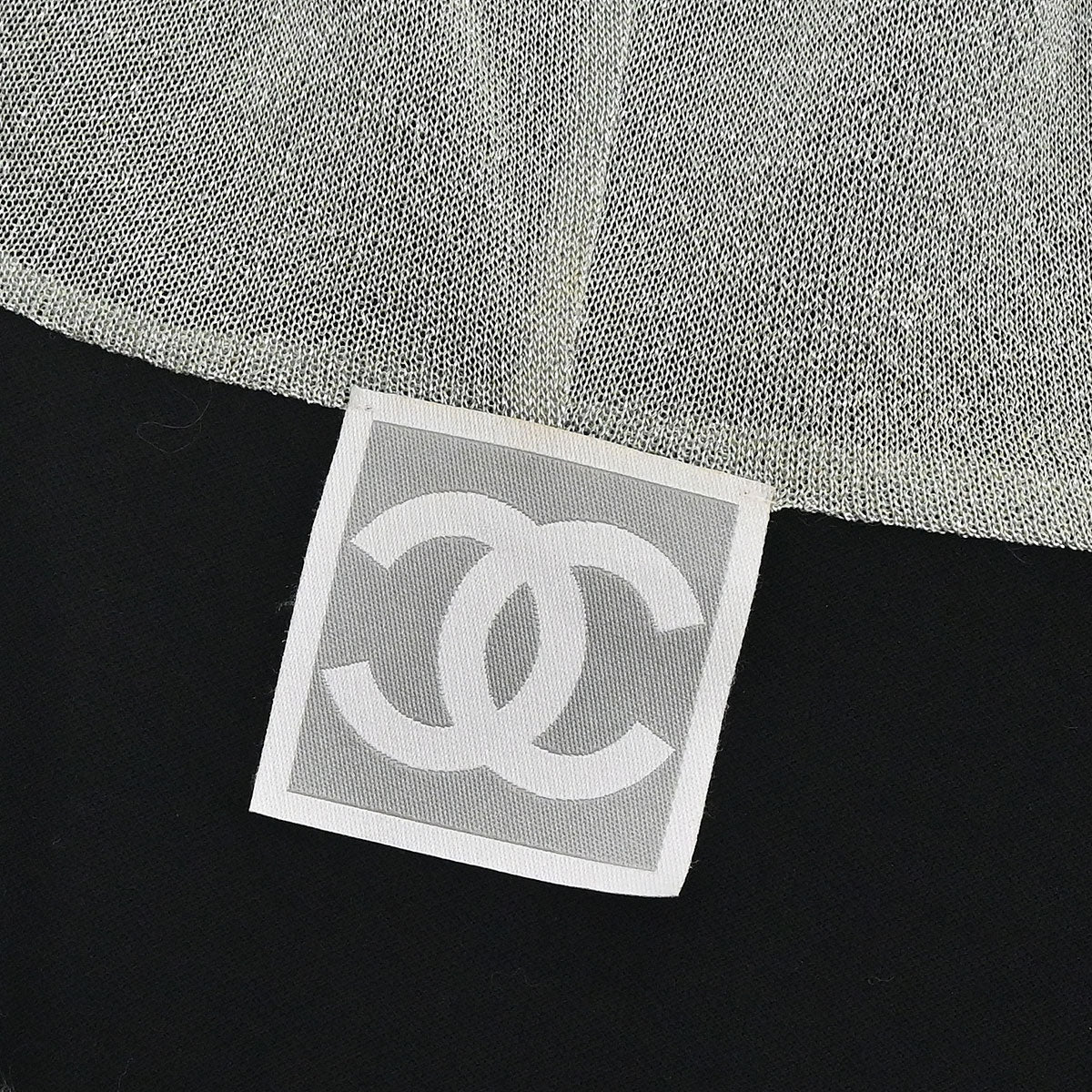 Chanel 2006 Sport Line Zip Up Hooded Jacket Black #36