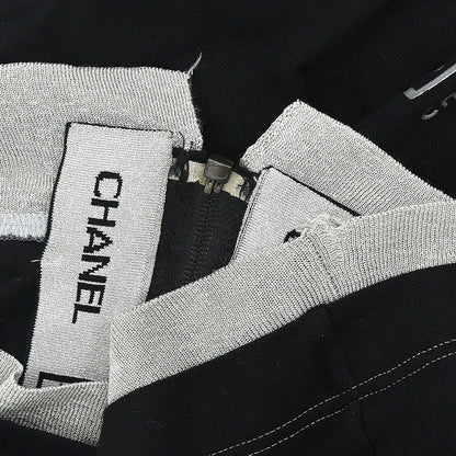 Chanel 2006 Sport Line Zip Up Hooded Jacket Black #36