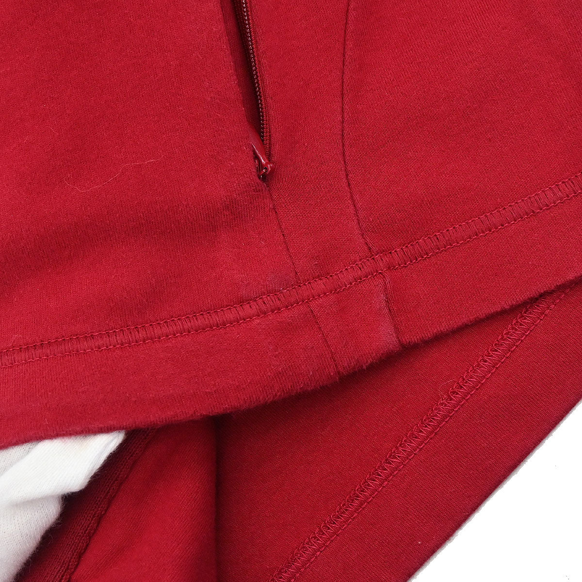 Chanel 2006 Sport Line Zip Up Hooded Jacket Red #38