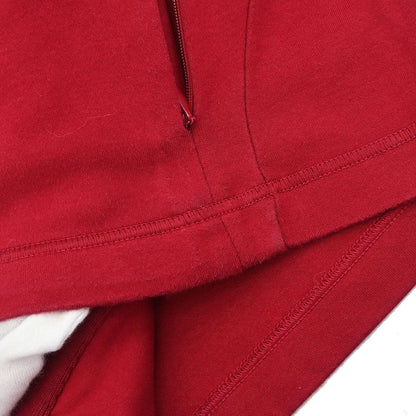 Chanel 2006 Sport Line Zip Up Hooded Jacket Red #38
