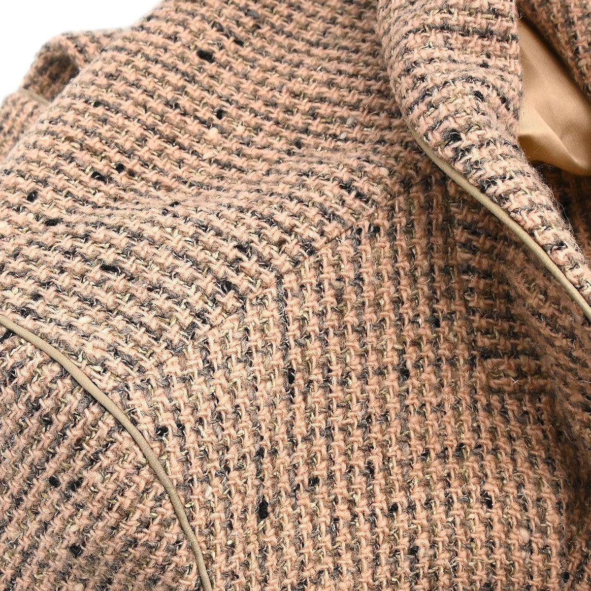 Chanel 1997 Tweed Single Breasted Jacket Pink #36