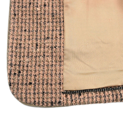Chanel 1997 Tweed Single Breasted Jacket Pink #36