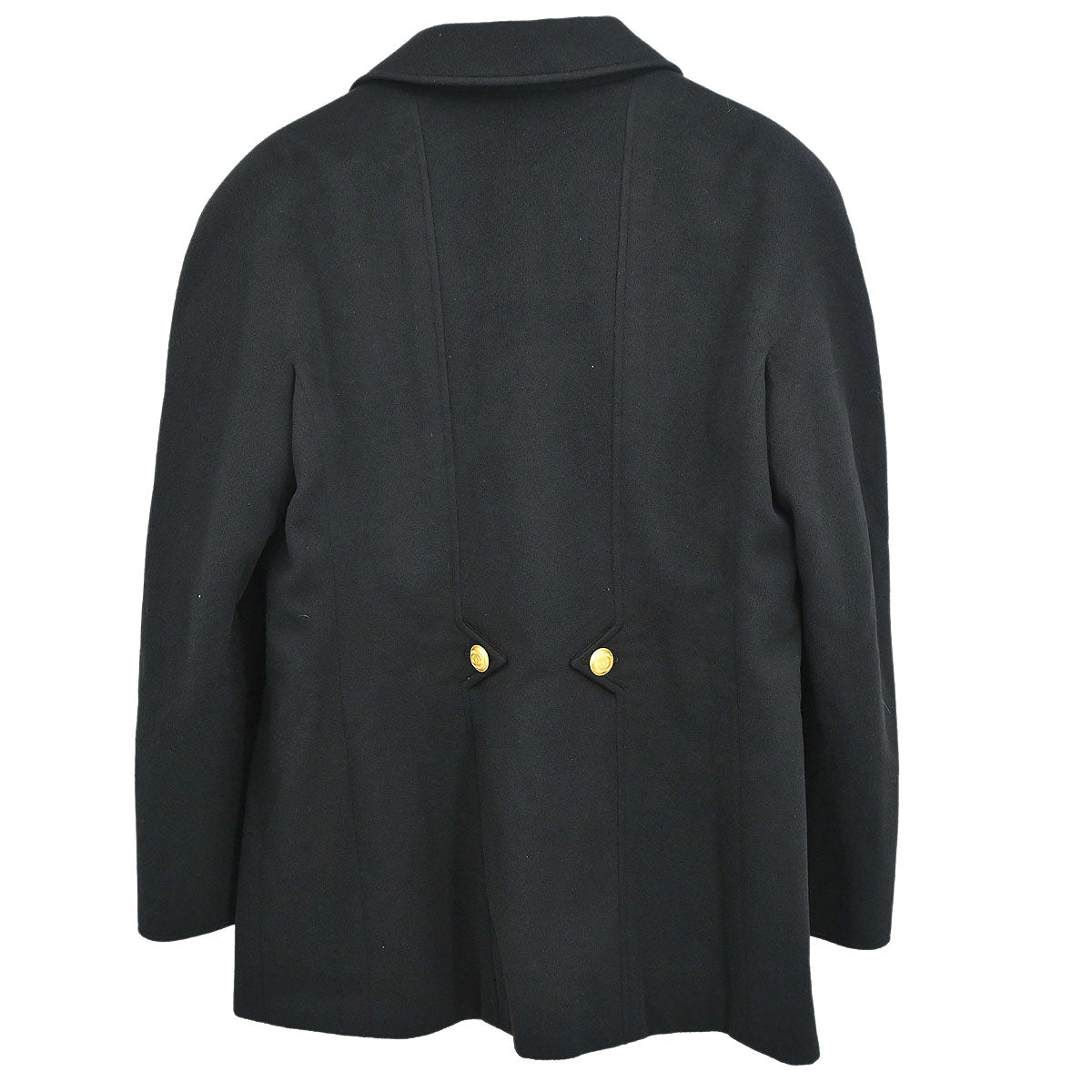 Chanel 1996 Double Breasted Jacket Black #42