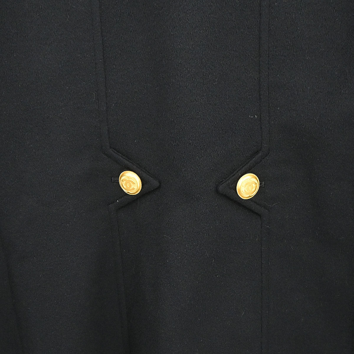Chanel 1996 Double Breasted Jacket Black #42