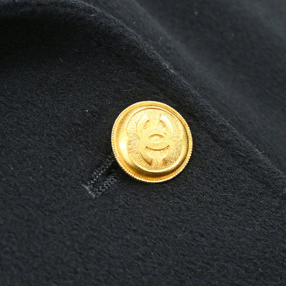 Chanel 1996 Double Breasted Jacket Black #42