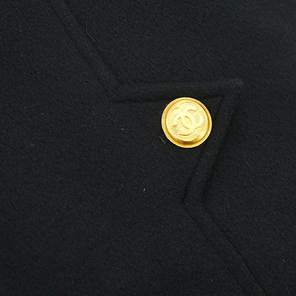 Chanel 1996 Double Breasted Jacket Black #42