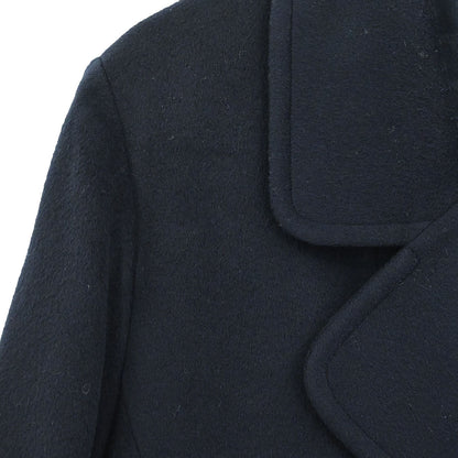 Chanel 1997AW Cashmere Coat Navy #38