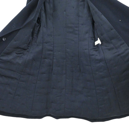 Chanel 1997AW Cashmere Coat Navy #38