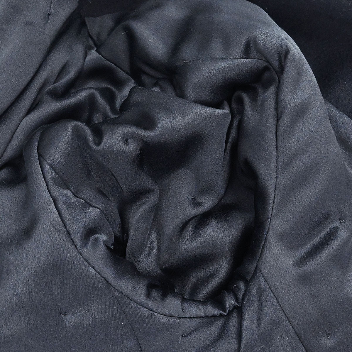 Chanel 1997AW Cashmere Coat Navy #38