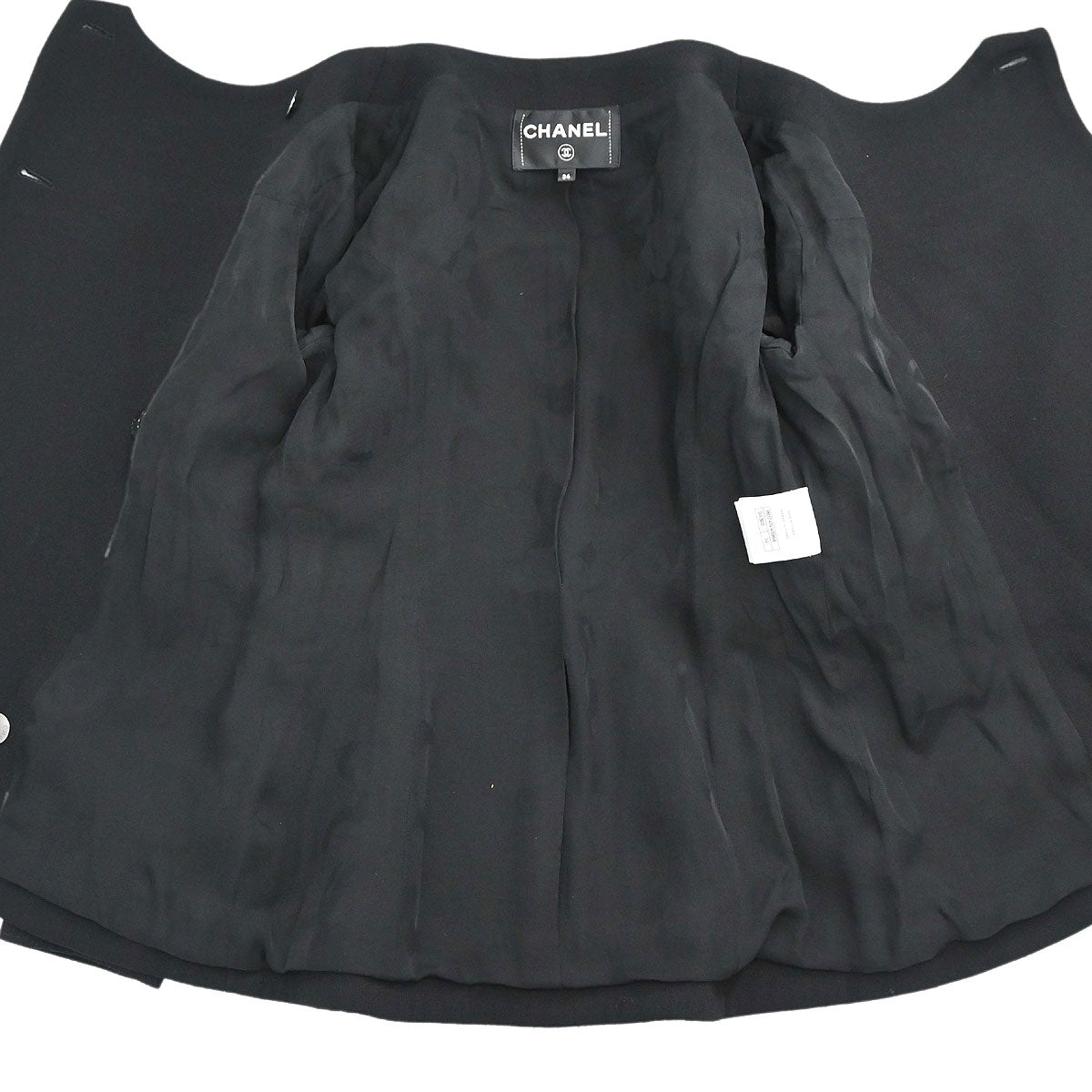 Chanel 2019 Collarless Jacket Black #34
