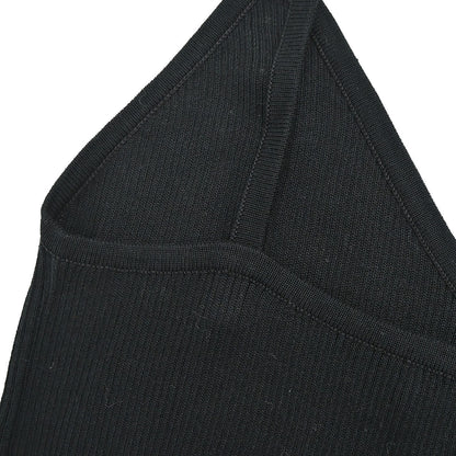 Chanel 1995 Camisole Top Black #44