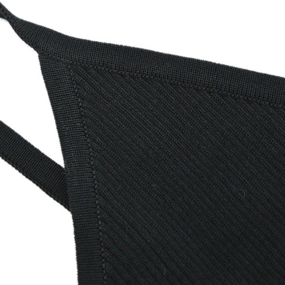 Chanel 1995 Camisole Top Black #44
